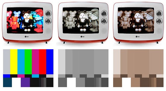 lg serie 1 retro classic tv