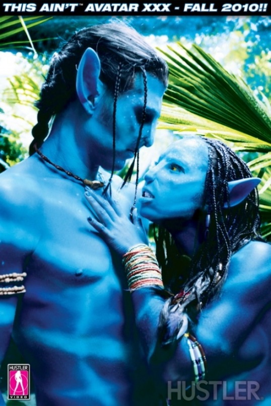 pandora Couverture du DVD Porno d'Avatar de Hustler