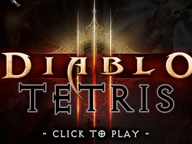 Diablotetris Diablo Tetris click to play
