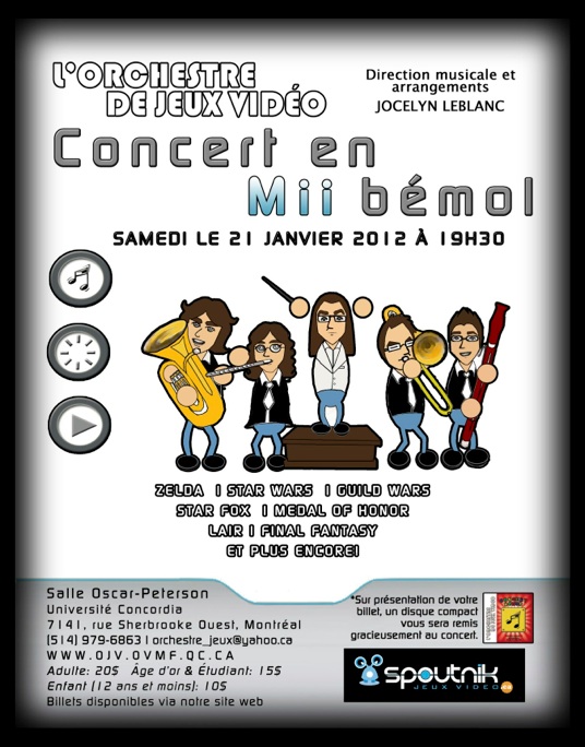 L’OJV à Montréal le 21 Janvier – Concert Mii Bémol